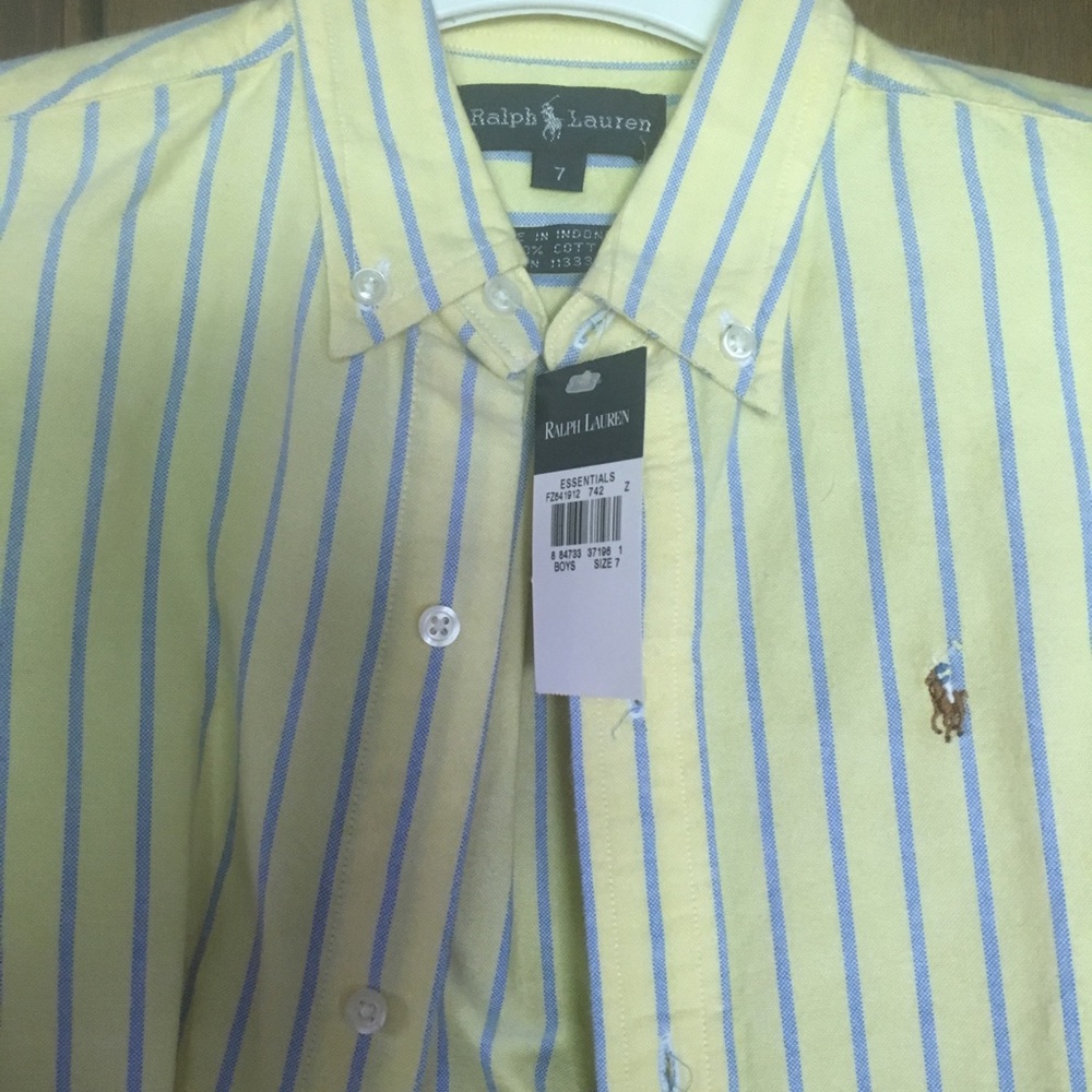 ⬇️⬇️New Ralph Lauren dress shirt size 7 - Picture 3 of 3